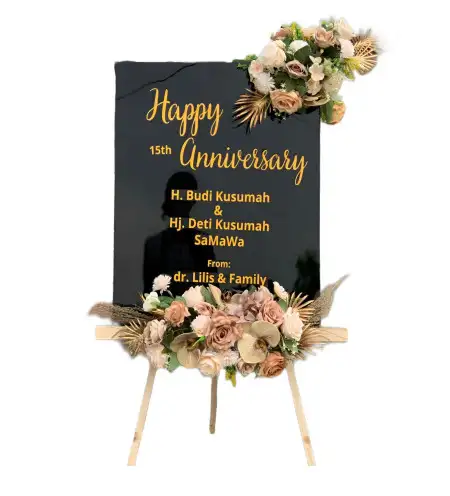 Papan Bunga Akrilik Gabus Kulon